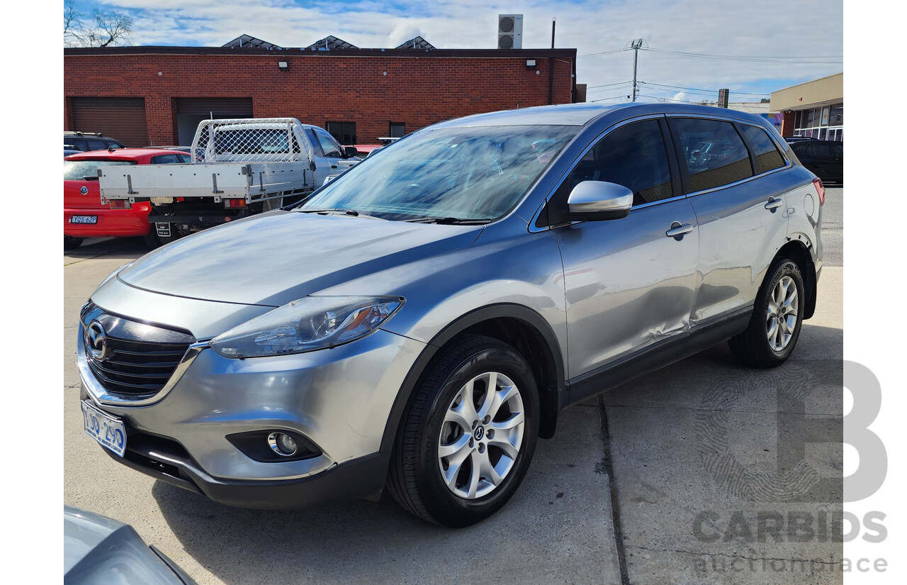 06/2013 Mazda Cx-9 Classic (fwd) MY13 4d Wagon Silver 3.7L