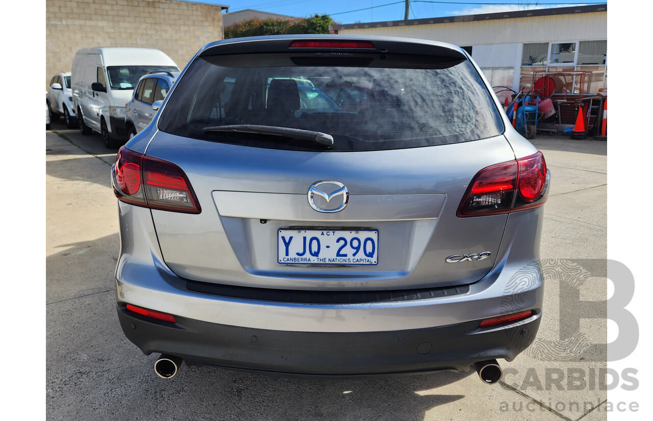 06/2013 Mazda Cx-9 Classic (fwd) MY13 4d Wagon Silver 3.7L