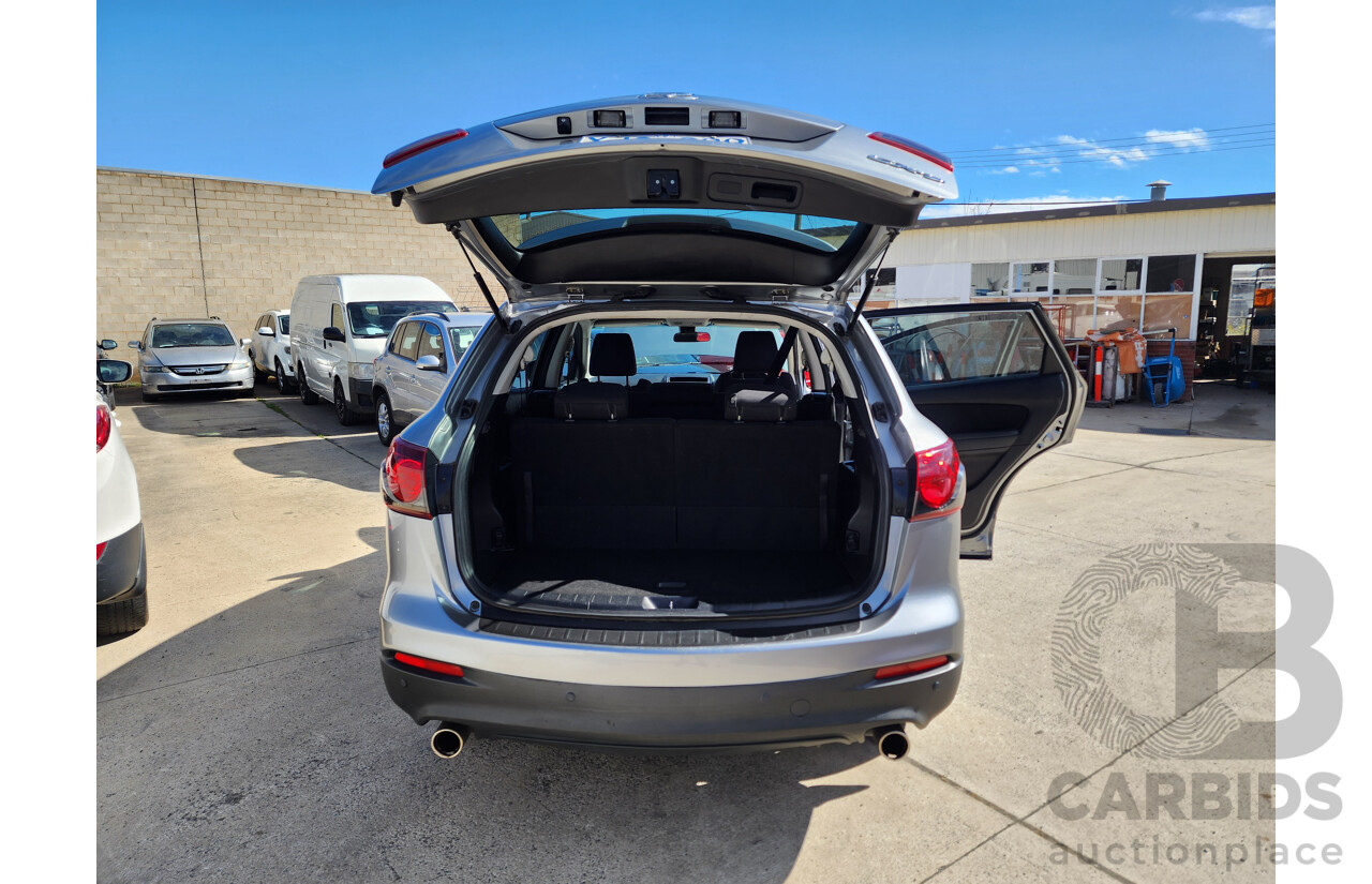 06/2013 Mazda Cx-9 Classic (fwd) MY13 4d Wagon Silver 3.7L