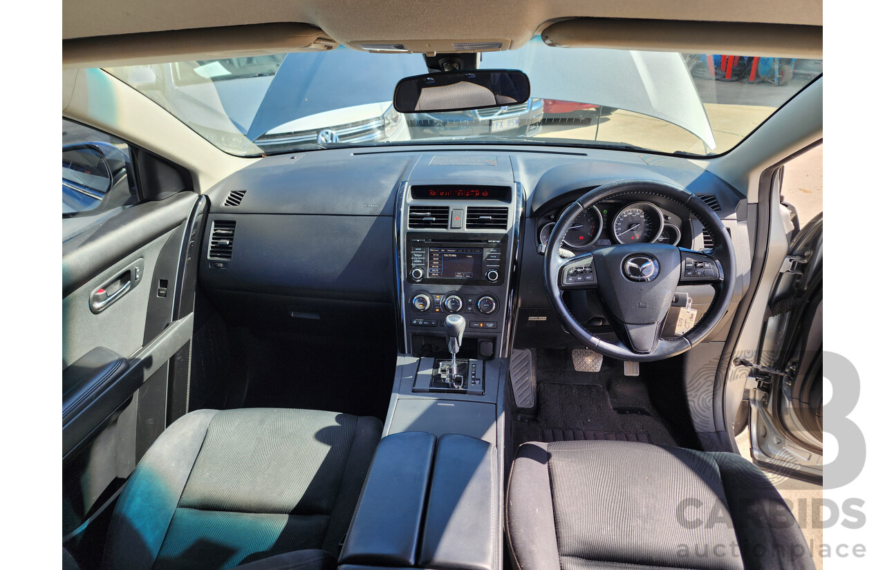 06/2013 Mazda Cx-9 Classic (fwd) MY13 4d Wagon Silver 3.7L