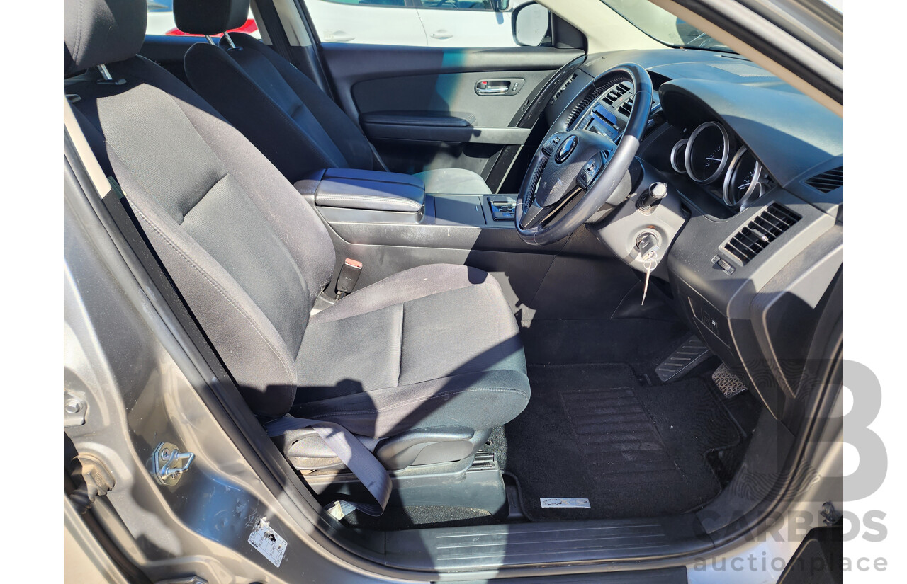 06/2013 Mazda Cx-9 Classic (fwd) MY13 4d Wagon Silver 3.7L