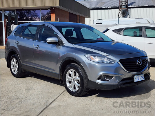 06/2013 Mazda Cx-9 Classic (fwd) MY13 4d Wagon Silver 3.7L