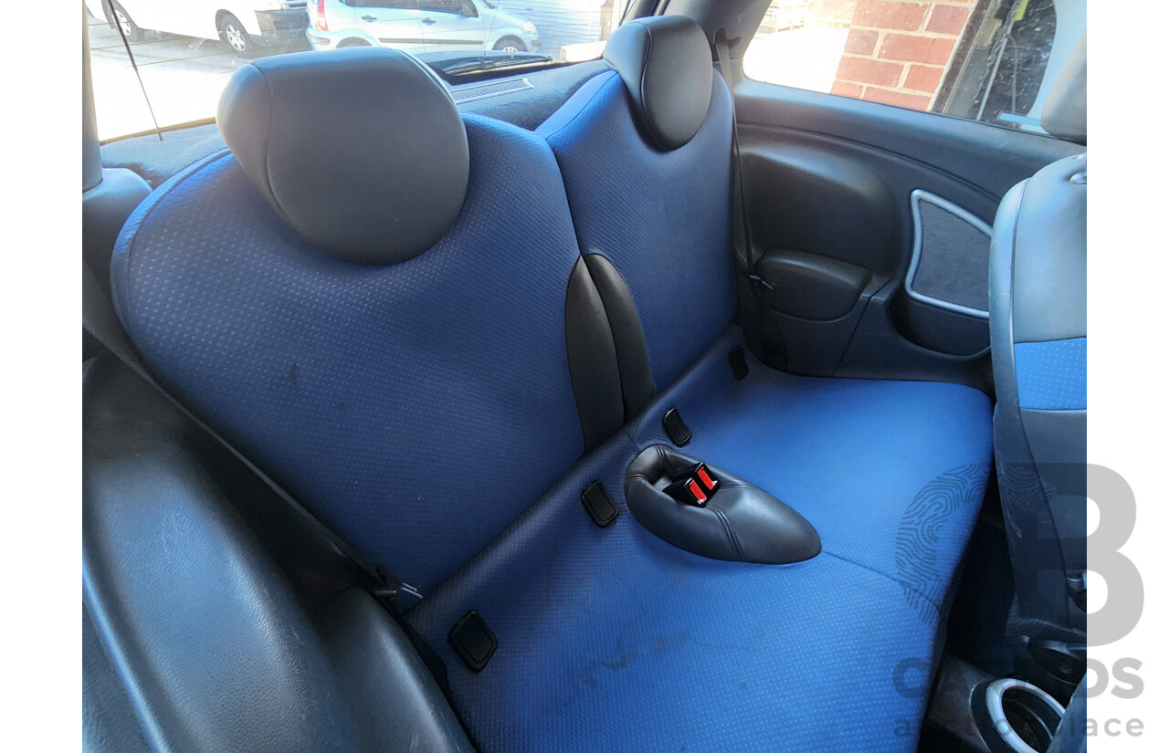 11/2004 Mini Cooper S R53 UPGRADE 2d Hatchback Blue 1.6L