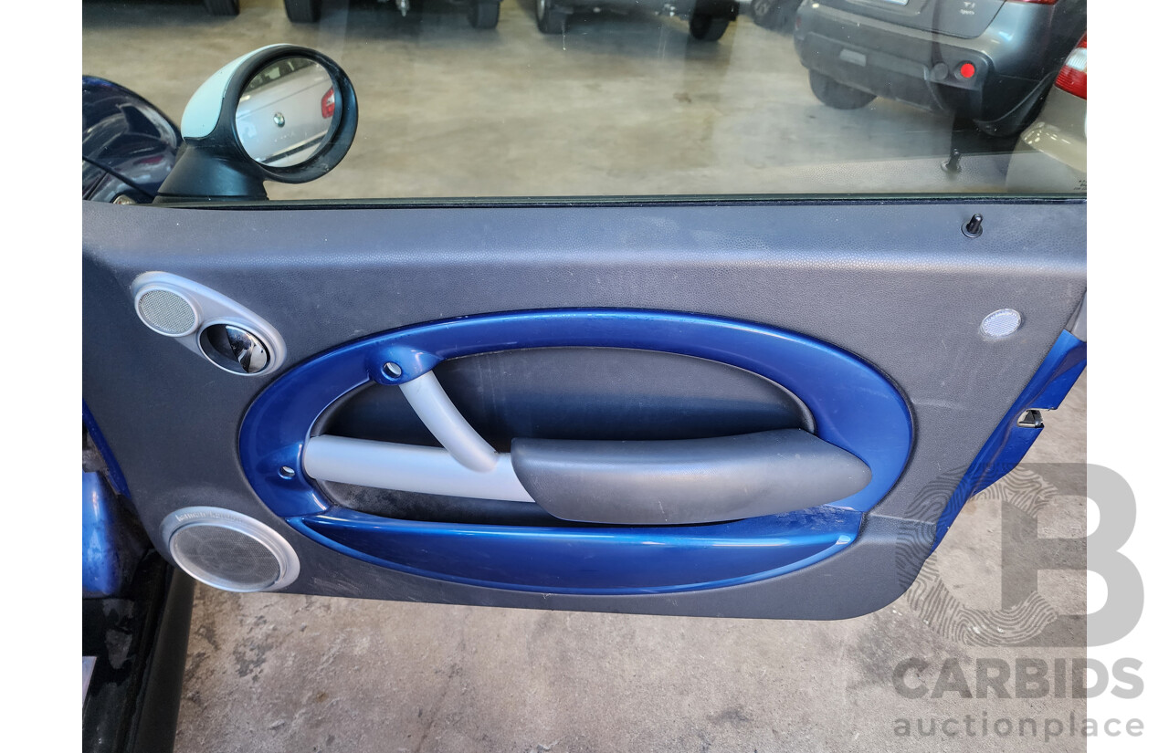 11/2004 Mini Cooper S R53 UPGRADE 2d Hatchback Blue 1.6L
