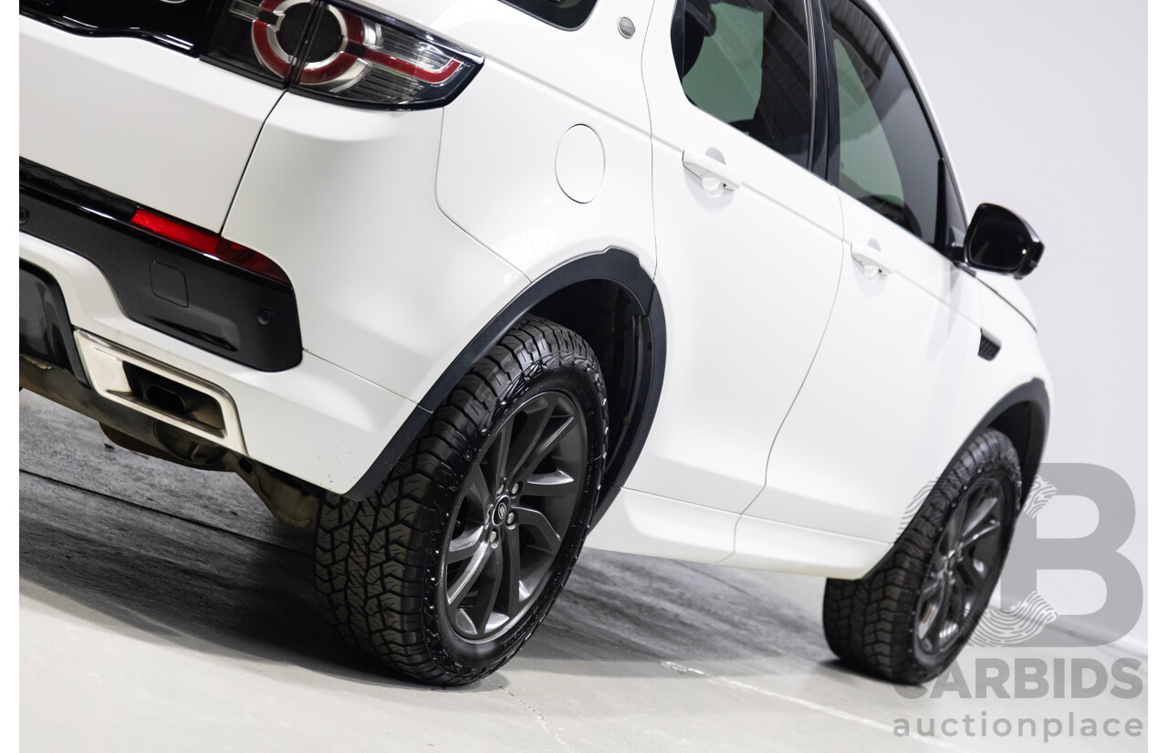 01/2018 Land Rover Discovery Sport SD4 HSE AWD L550 MY18 4D Wagon Fuji White Turbo Diesel 2.0L