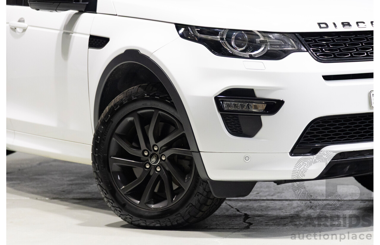 01/2018 Land Rover Discovery Sport SD4 HSE AWD L550 MY18 4D Wagon Fuji White Turbo Diesel 2.0L