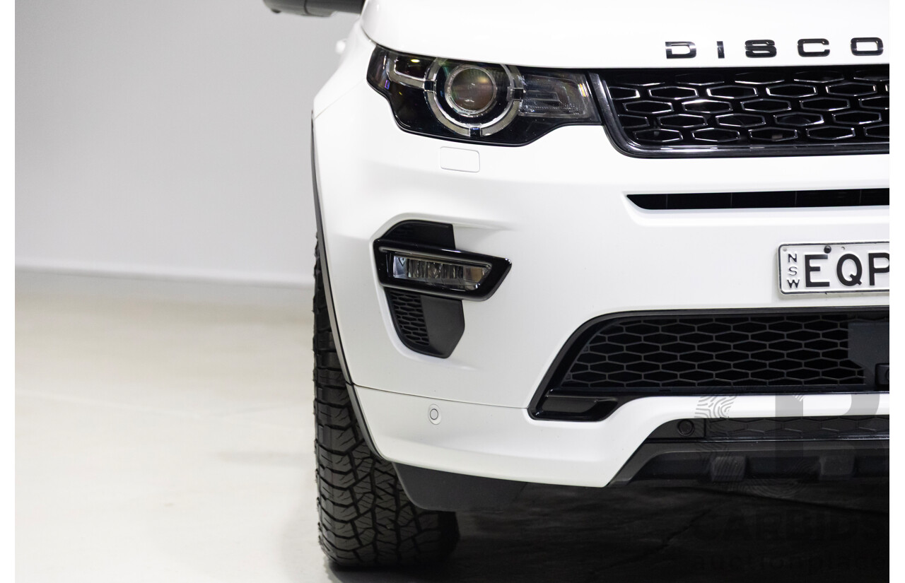 01/2018 Land Rover Discovery Sport SD4 HSE AWD L550 MY18 4D Wagon Fuji White Turbo Diesel 2.0L