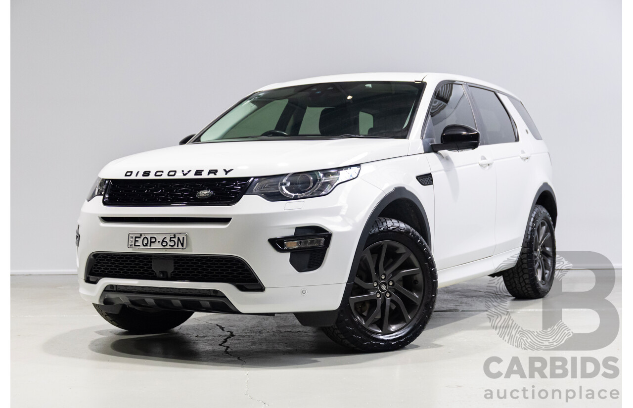 01/2018 Land Rover Discovery Sport SD4 HSE AWD L550 MY18 4D Wagon Fuji White Turbo Diesel 2.0L