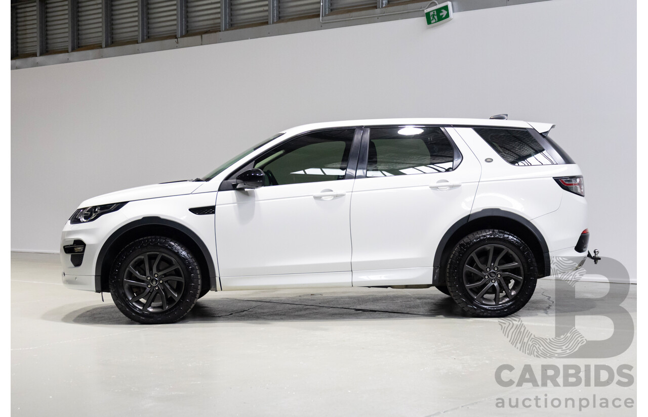 01/2018 Land Rover Discovery Sport SD4 HSE AWD L550 MY18 4D Wagon Fuji White Turbo Diesel 2.0L