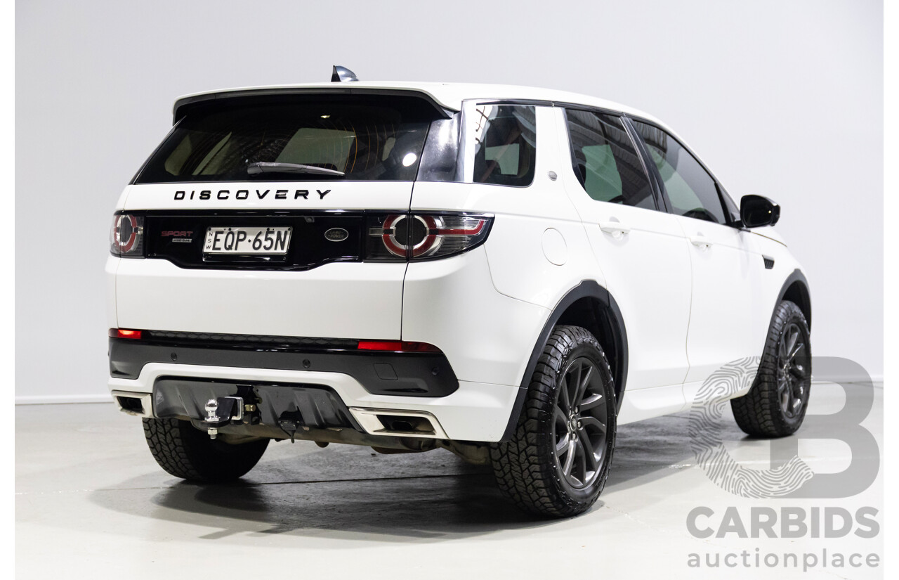 01/2018 Land Rover Discovery Sport SD4 HSE AWD L550 MY18 4D Wagon Fuji White Turbo Diesel 2.0L