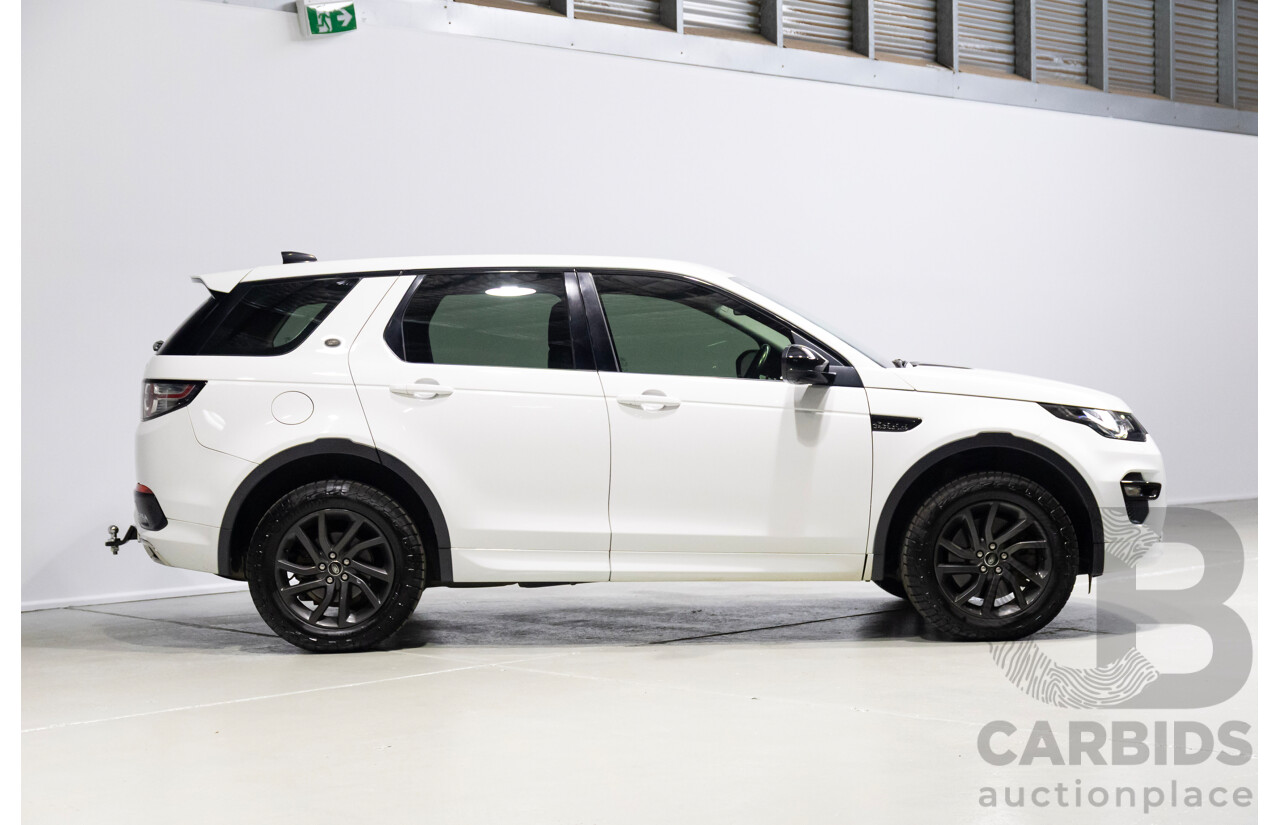 01/2018 Land Rover Discovery Sport SD4 HSE AWD L550 MY18 4D Wagon Fuji White Turbo Diesel 2.0L