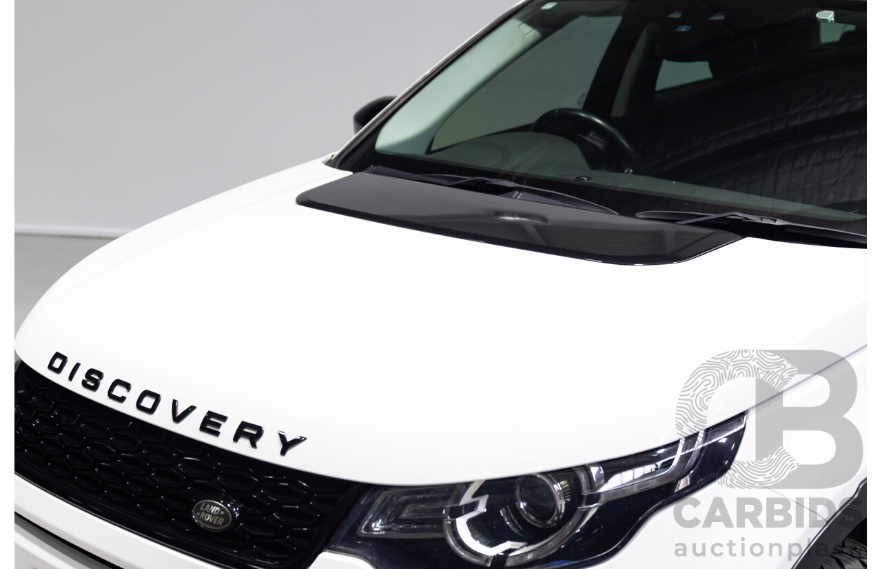 01/2018 Land Rover Discovery Sport SD4 HSE AWD L550 MY18 4D Wagon Fuji White Turbo Diesel 2.0L