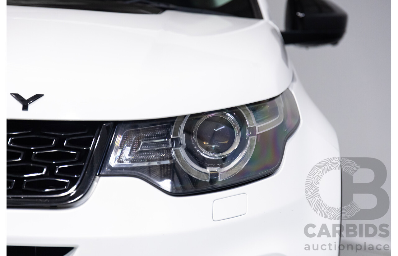 01/2018 Land Rover Discovery Sport SD4 HSE AWD L550 MY18 4D Wagon Fuji White Turbo Diesel 2.0L