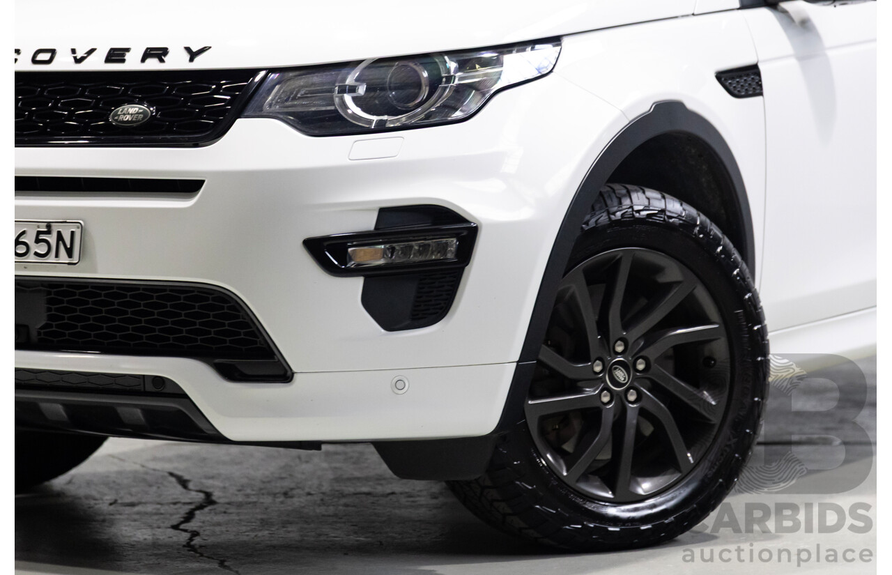 01/2018 Land Rover Discovery Sport SD4 HSE AWD L550 MY18 4D Wagon Fuji White Turbo Diesel 2.0L