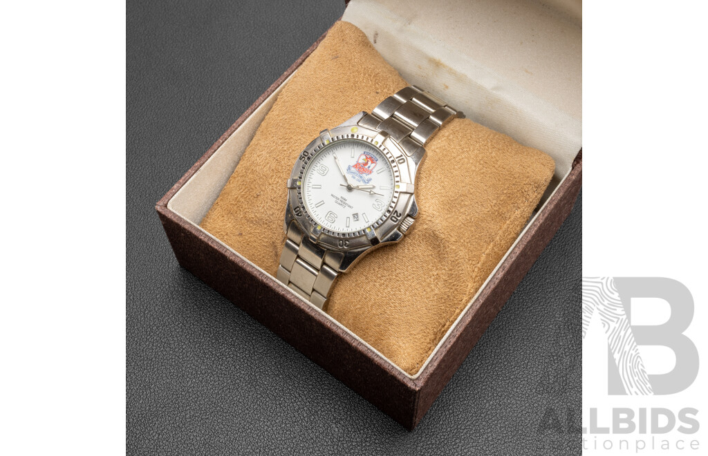 Sydney Roosters Centenary of Rugby League Commemorative Watch in Original Presentation Box