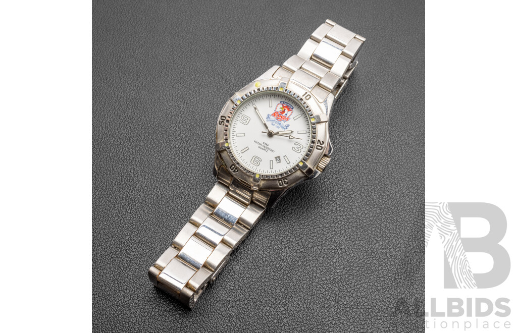 Sydney Roosters Centenary of Rugby League Commemorative Watch in Original Presentation Box