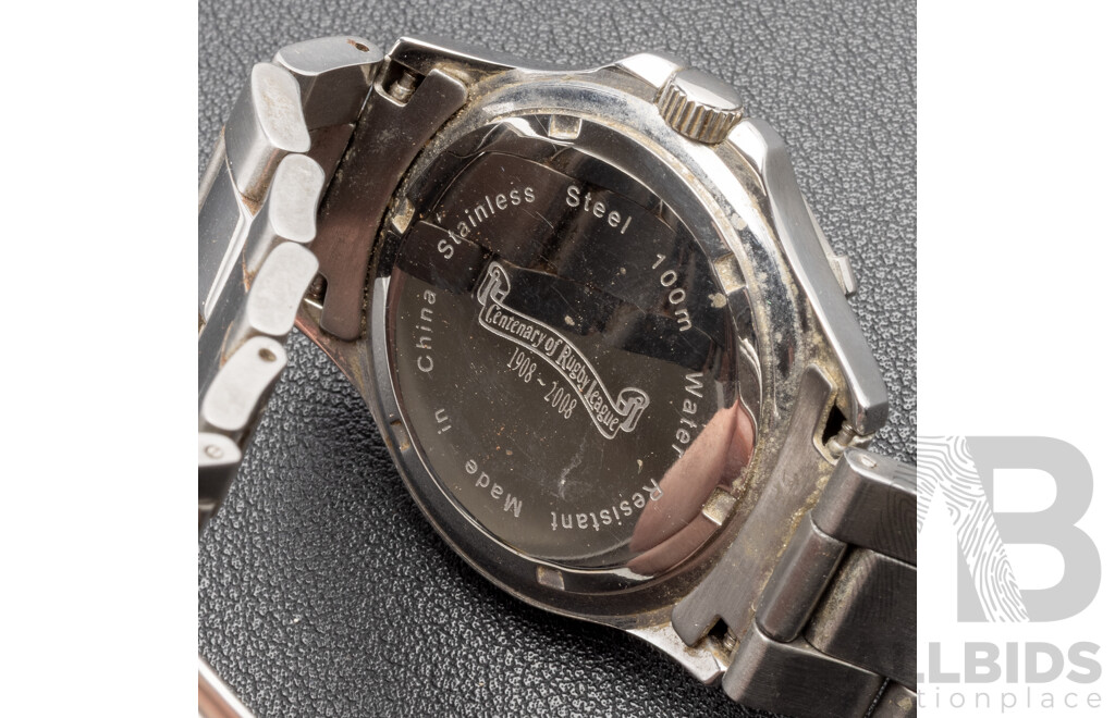 Sydney Roosters Centenary of Rugby League Commemorative Watch in Original Presentation Box