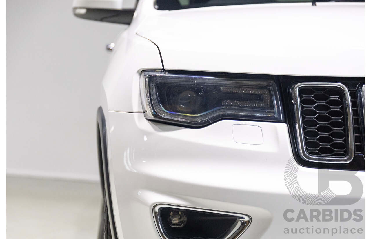08/2017 Jeep Grand Cherokee Limited (4x4) WK MY17 4d Wagon White 3.0L