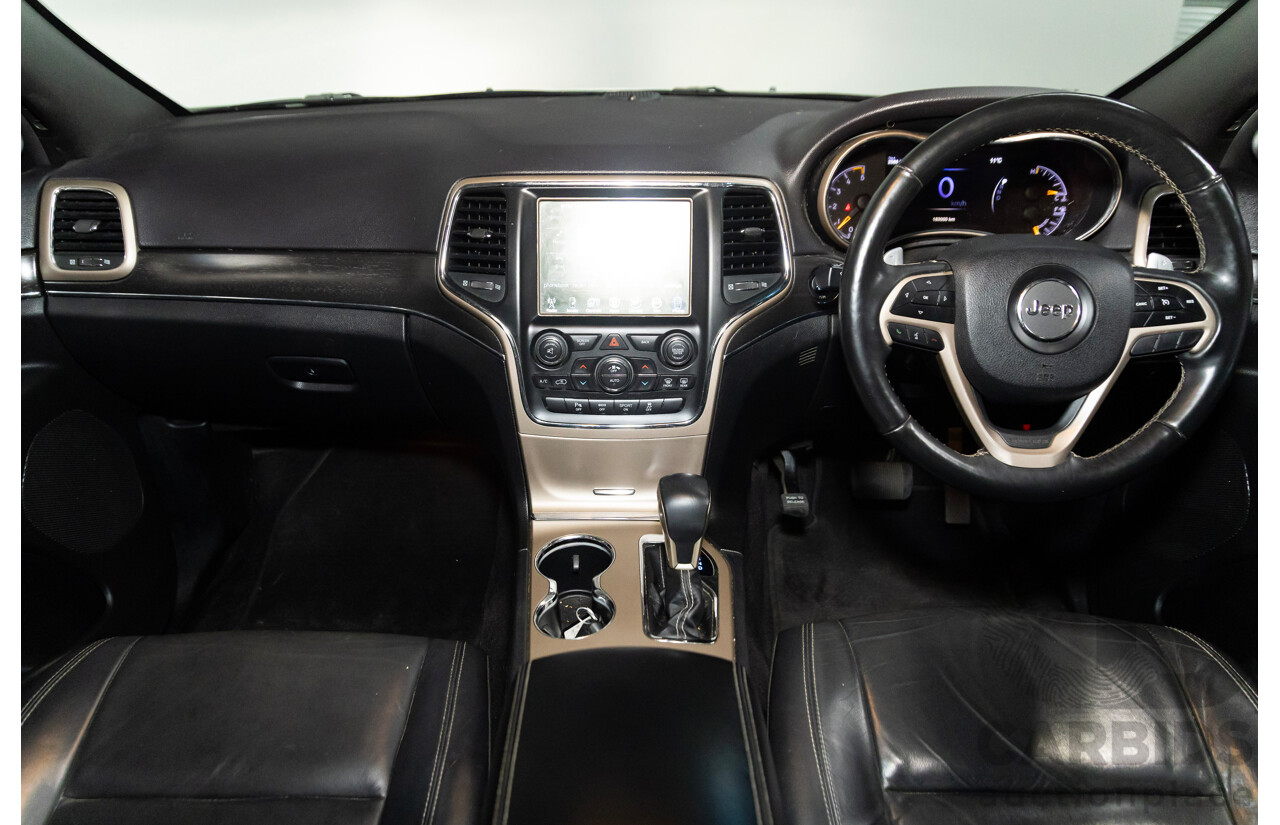08/2017 Jeep Grand Cherokee Limited (4x4) WK MY17 4d Wagon White 3.0L