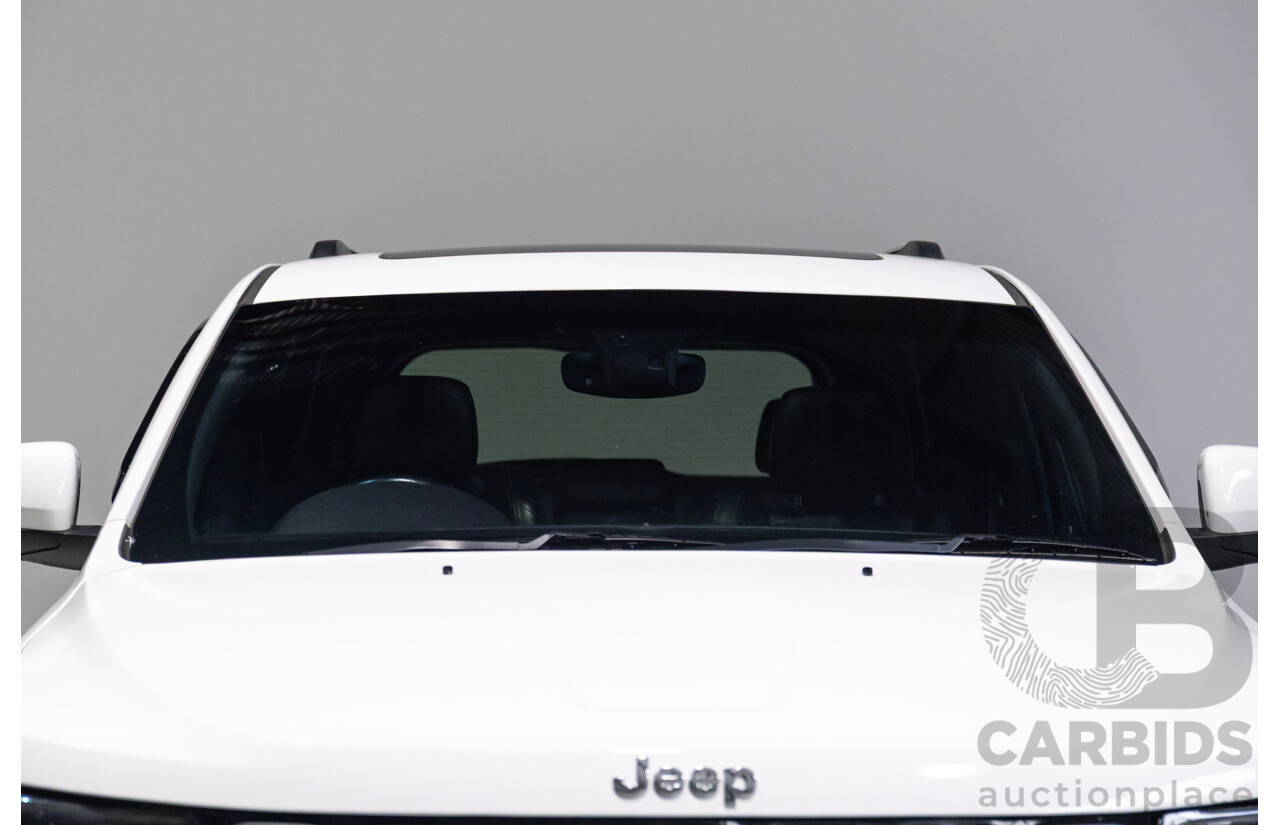 08/2017 Jeep Grand Cherokee Limited (4x4) WK MY17 4d Wagon White 3.0L