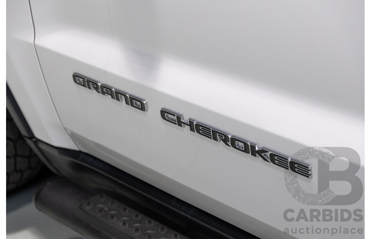 08/2017 Jeep Grand Cherokee Limited (4x4) WK MY17 4d Wagon White 3.0L