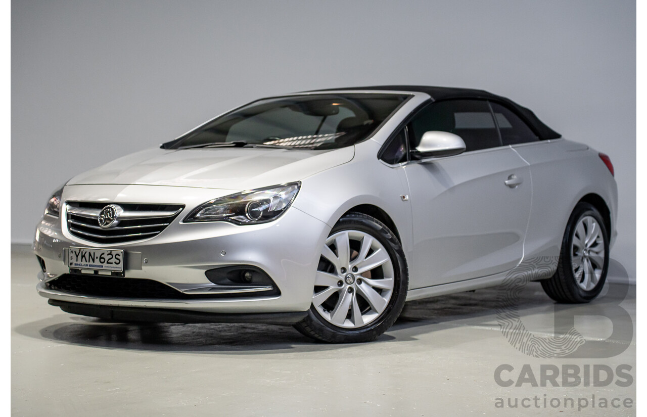 09/2015 Holden Cascada CJ MY16 2d Convertible Silver Turbo 1.6L