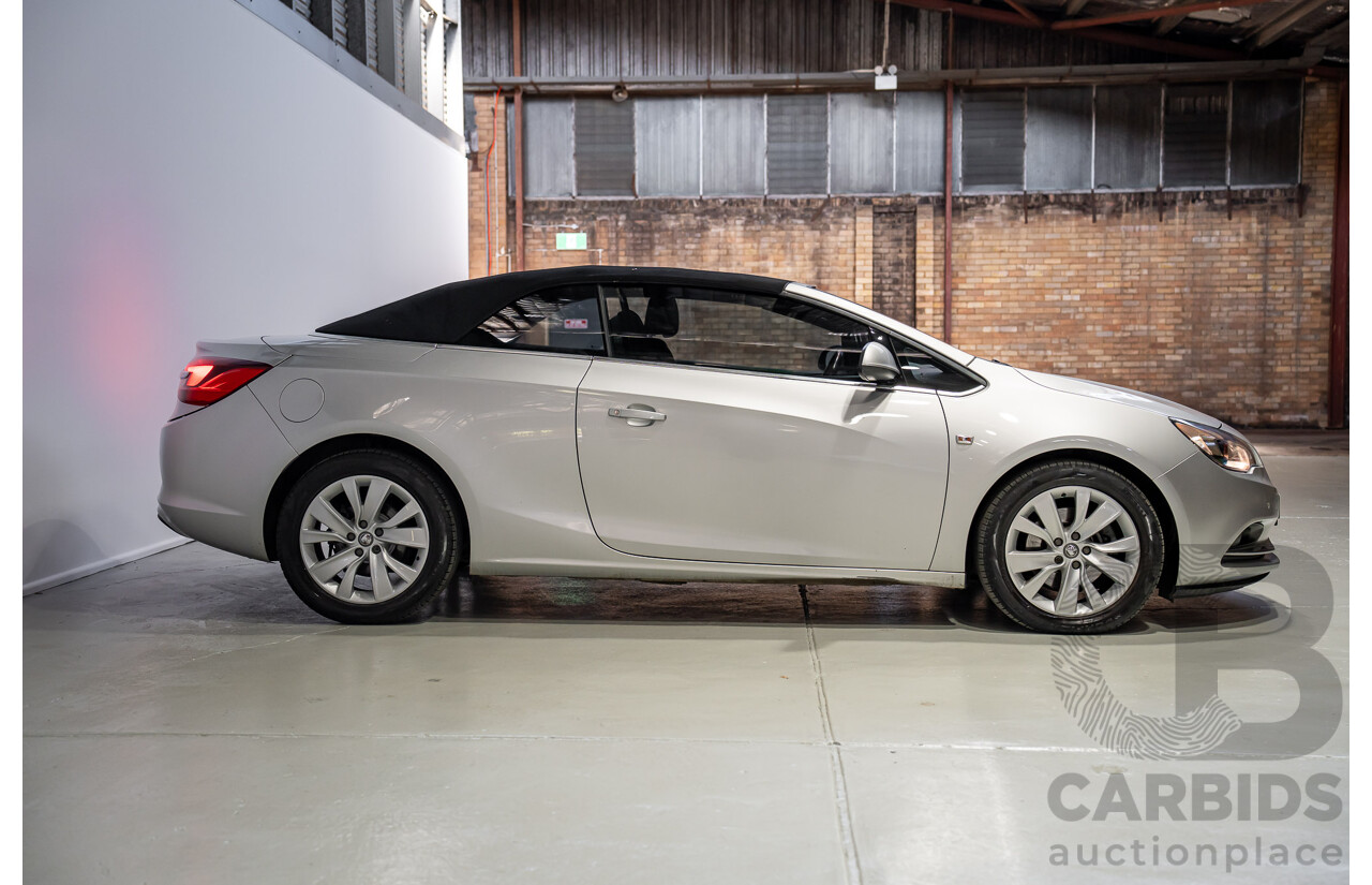 09/2015 Holden Cascada CJ MY16 2d Convertible Silver Turbo 1.6L