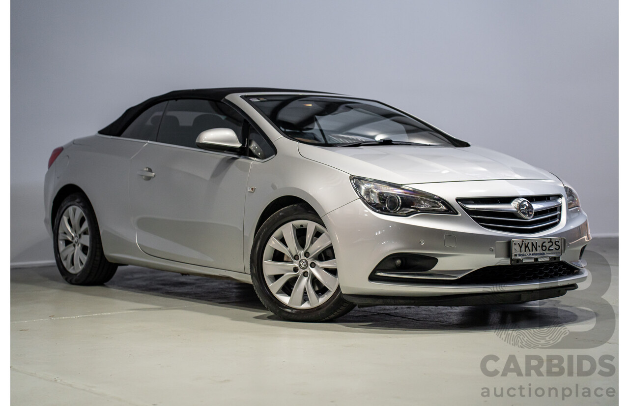 09/2015 Holden Cascada CJ MY16 2d Convertible Silver Turbo 1.6L
