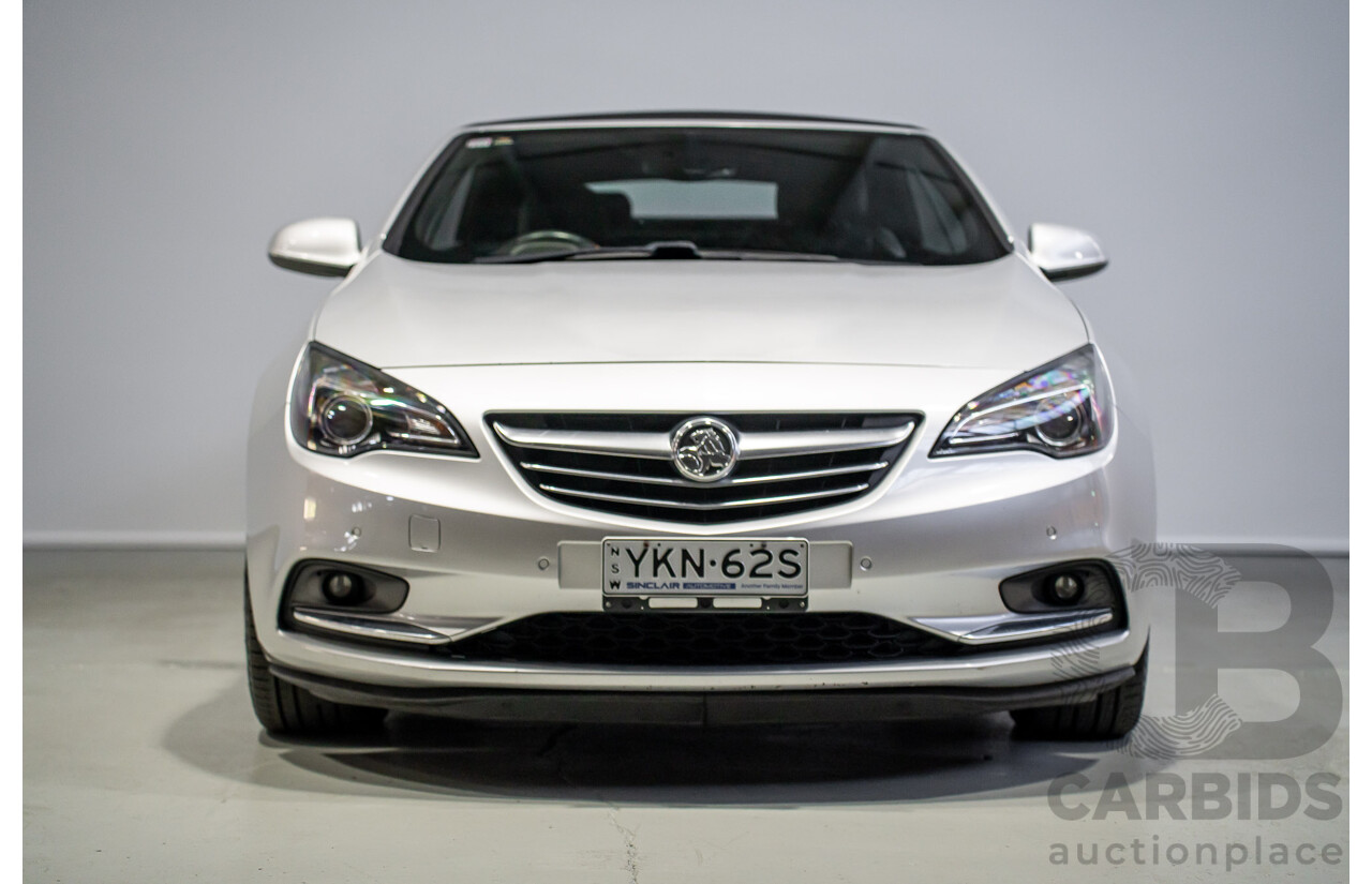 09/2015 Holden Cascada CJ MY16 2d Convertible Silver Turbo 1.6L