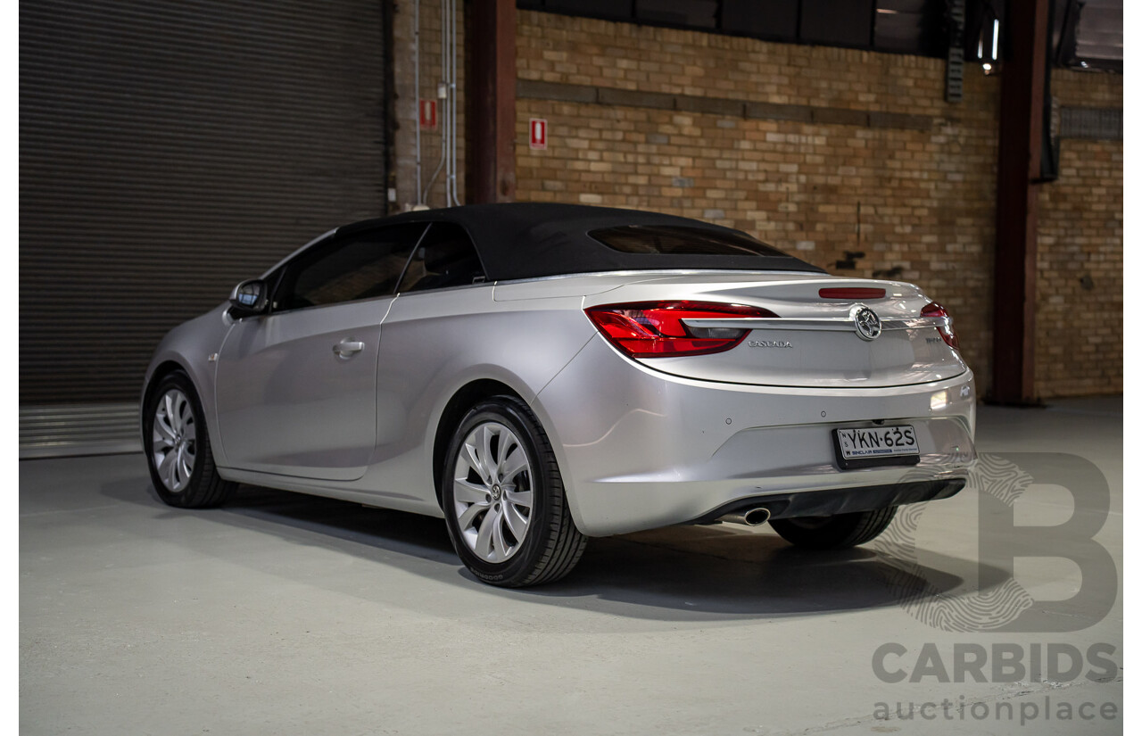 09/2015 Holden Cascada CJ MY16 2d Convertible Silver Turbo 1.6L