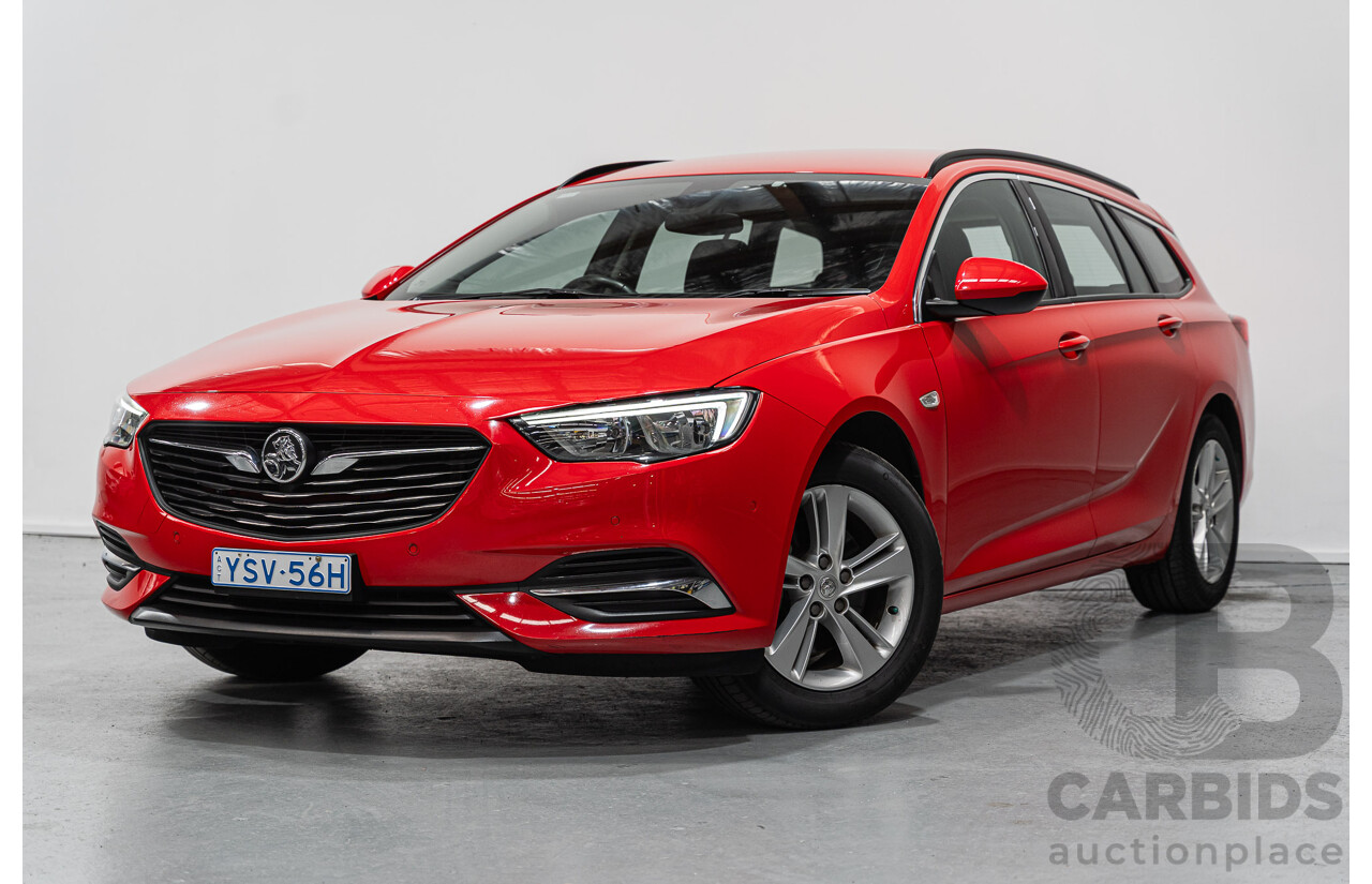 6/2018 Holden Commodore LT ZB 4d Sportwagon Lava Red Turbo Diesel 2.0L