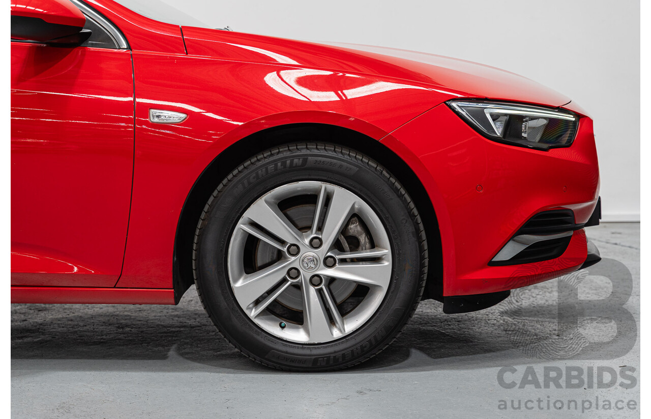 6/2018 Holden Commodore LT ZB 4d Sportwagon Lava Red Turbo Diesel 2.0L