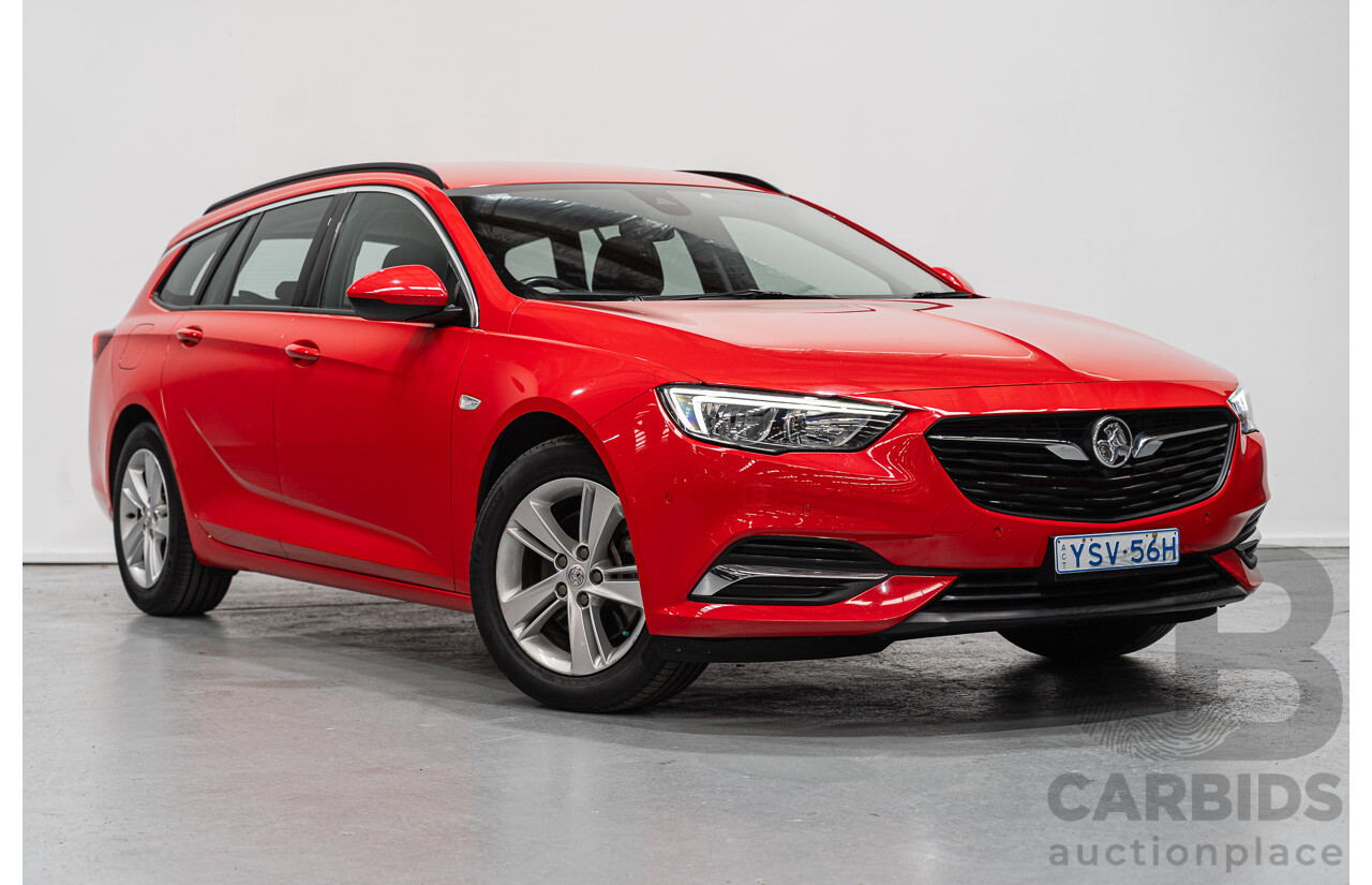 6/2018 Holden Commodore LT ZB 4d Sportwagon Lava Red Turbo Diesel 2.0L