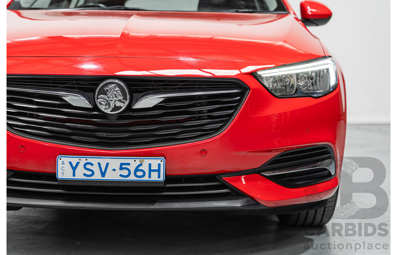 6/2018 Holden Commodore LT ZB 4d Sportwagon Lava Red Turbo Diesel 2.0L