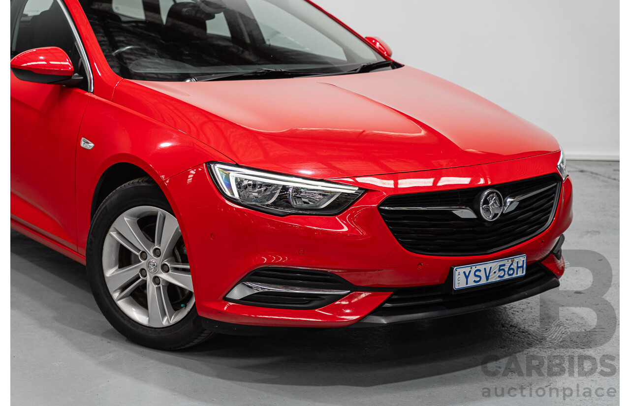 6/2018 Holden Commodore LT ZB 4d Sportwagon Lava Red Turbo Diesel 2.0L