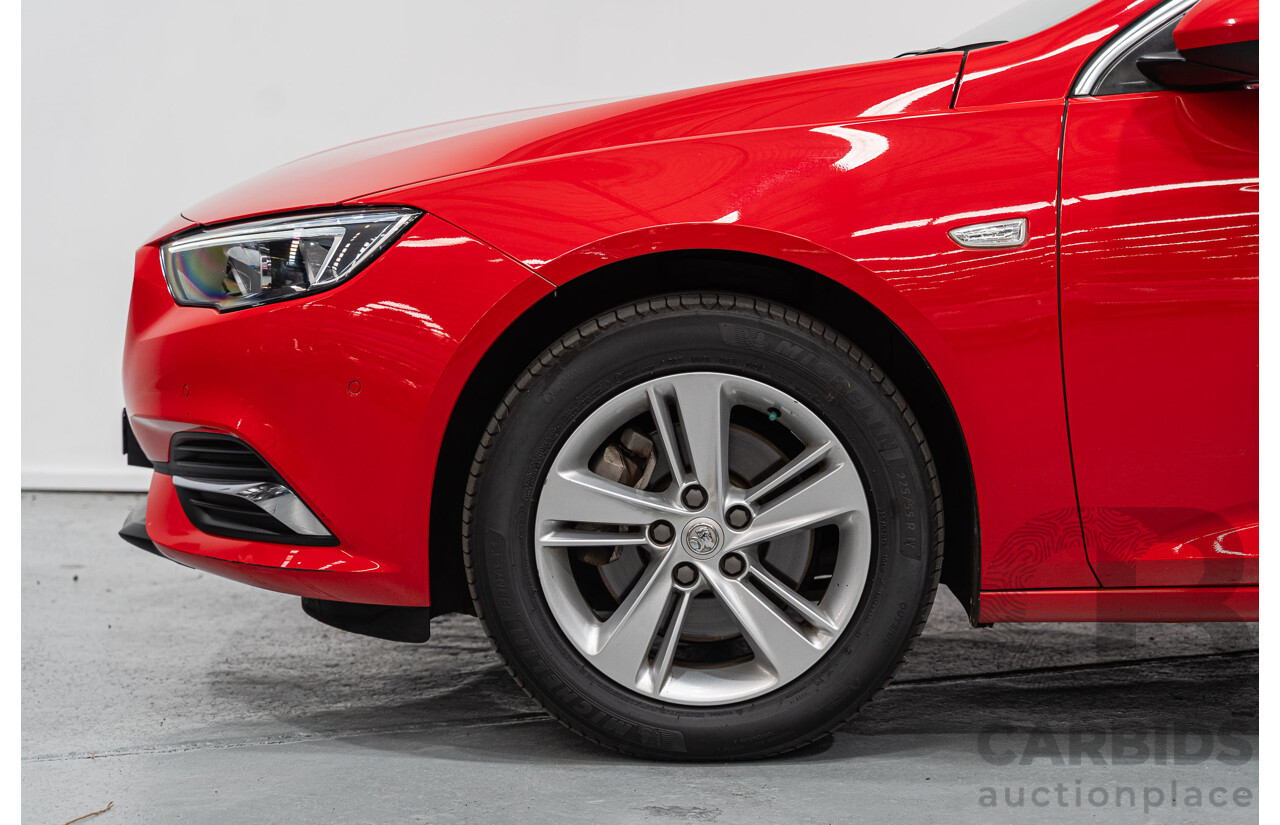 6/2018 Holden Commodore LT ZB 4d Sportwagon Lava Red Turbo Diesel 2.0L