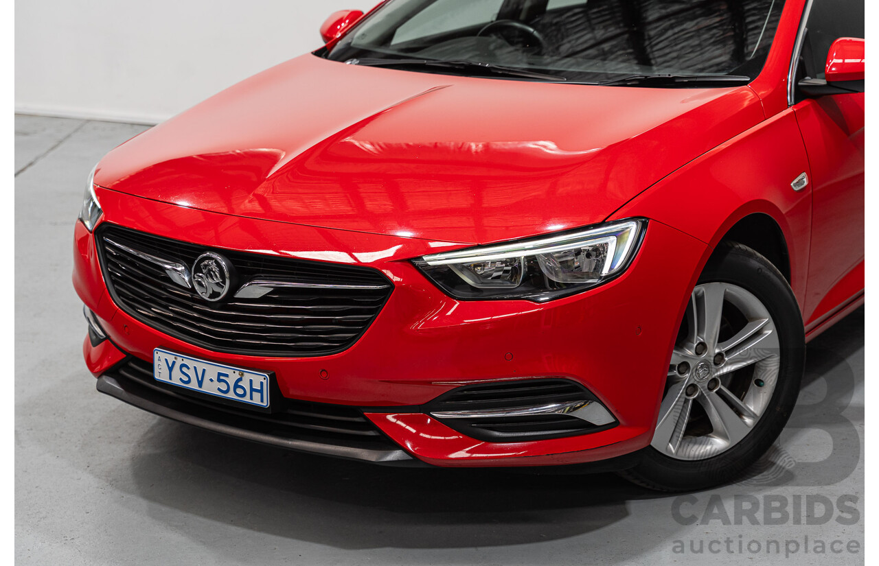 6/2018 Holden Commodore LT ZB 4d Sportwagon Lava Red Turbo Diesel 2.0L