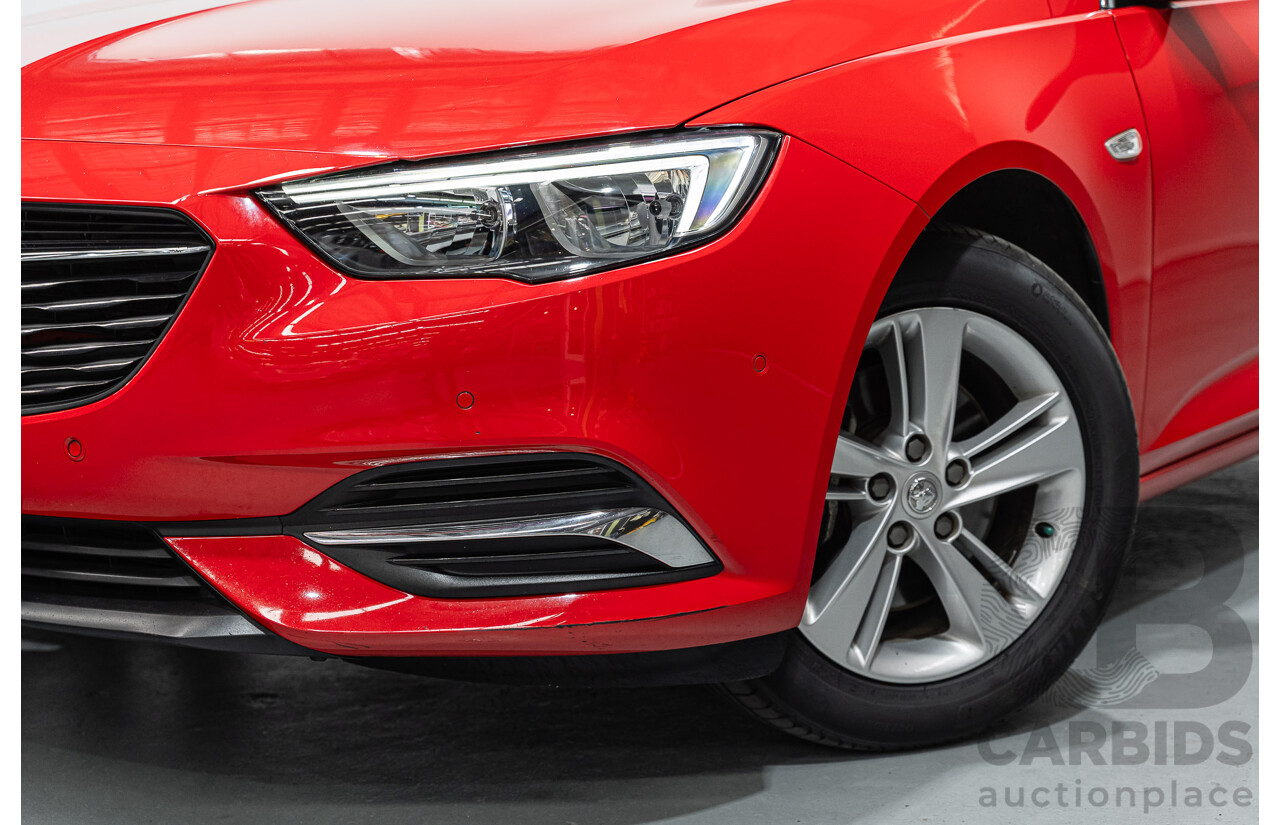 6/2018 Holden Commodore LT ZB 4d Sportwagon Lava Red Turbo Diesel 2.0L