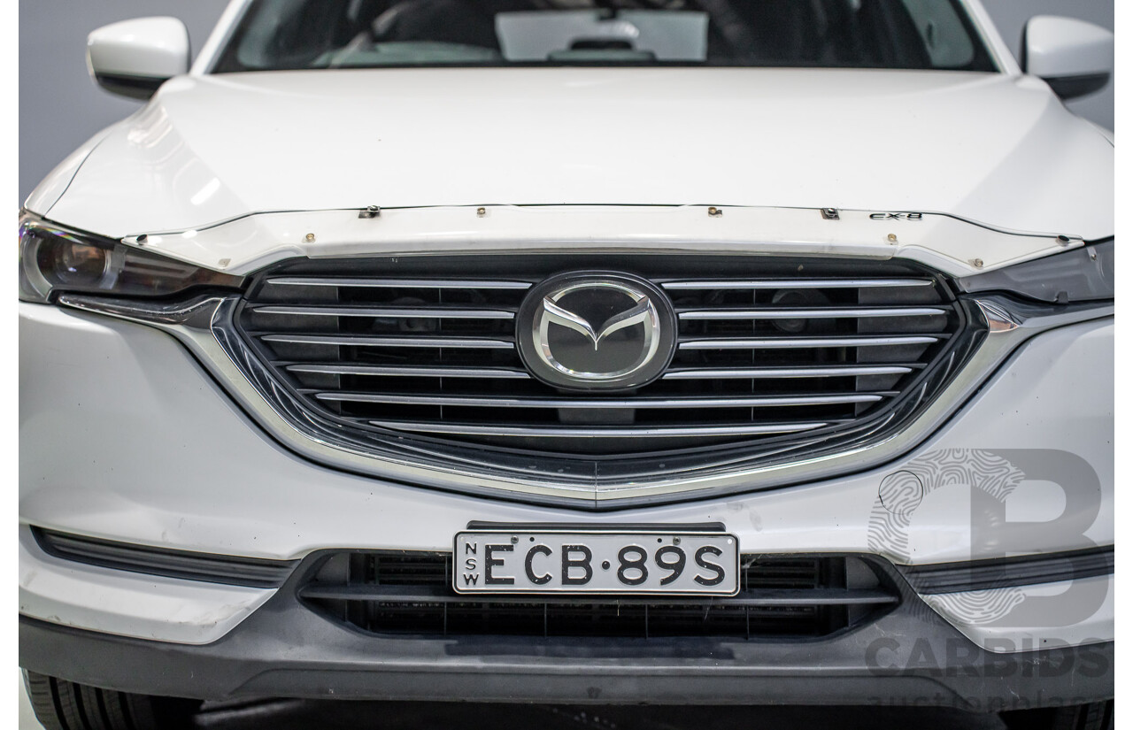 07/2019 Mazda Cx-8 Sport (AWD) KG B 4d Wagon White Turbo Diesel 2.2L