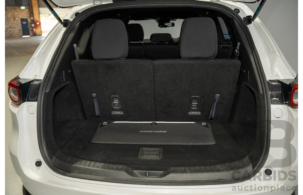 07/2019 Mazda Cx-8 Sport (AWD) KG B 4d Wagon White Turbo Diesel 2.2L