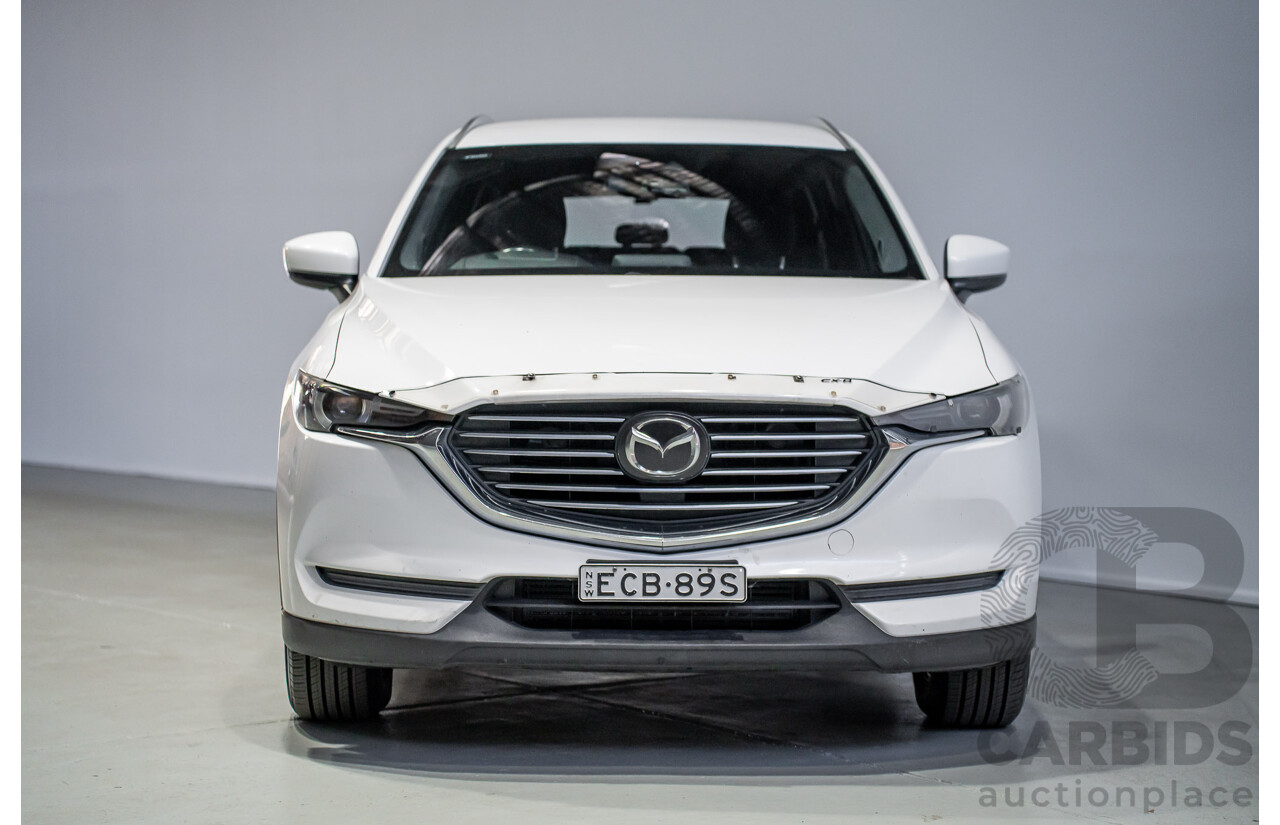 07/2019 Mazda Cx-8 Sport (AWD) KG B 4d Wagon White Turbo Diesel 2.2L