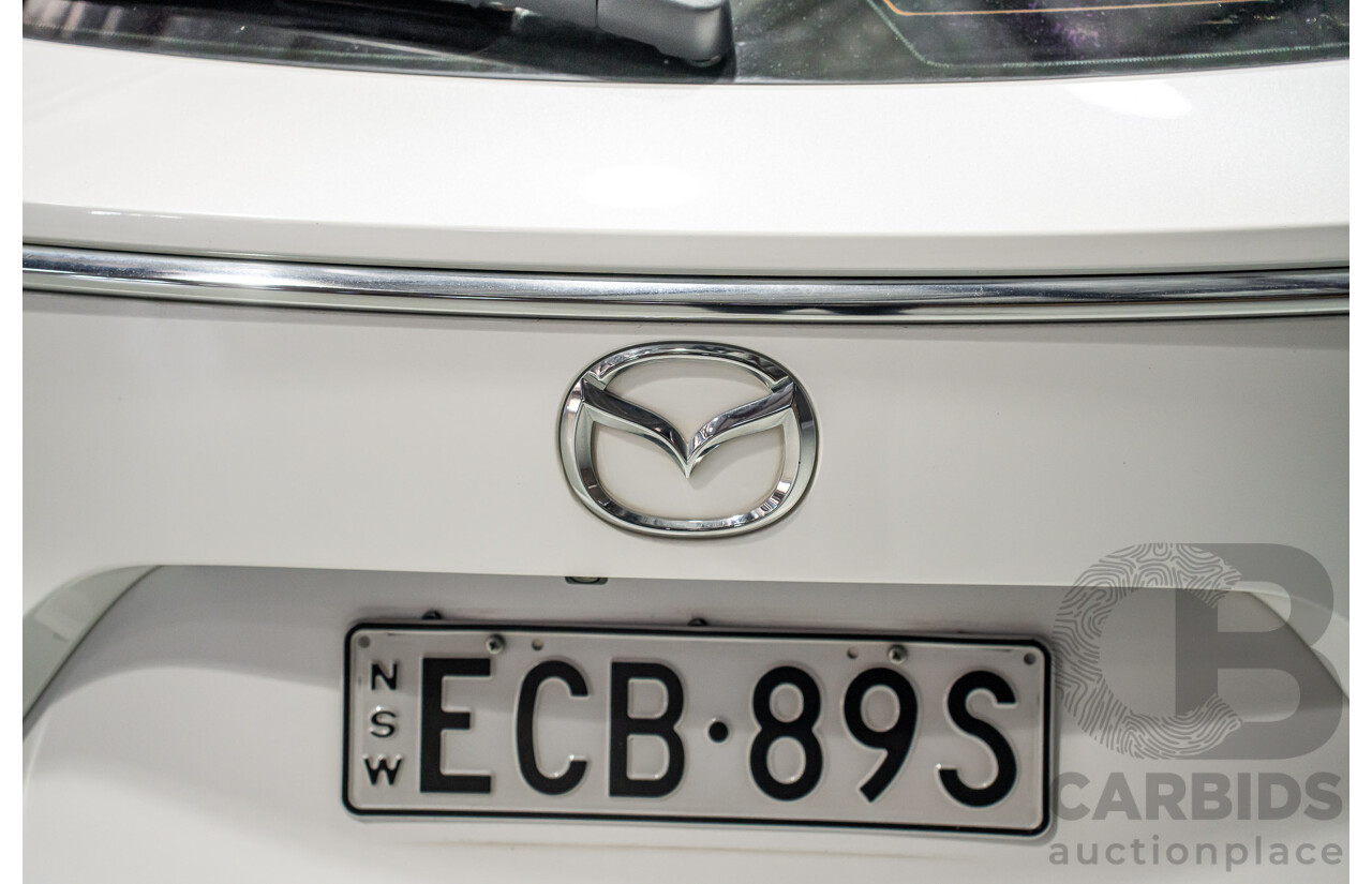 07/2019 Mazda Cx-8 Sport (AWD) KG B 4d Wagon White Turbo Diesel 2.2L