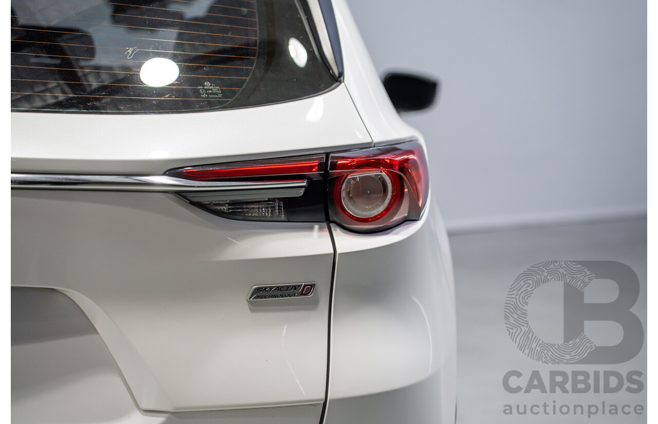 07/2019 Mazda Cx-8 Sport (AWD) KG B 4d Wagon White Turbo Diesel 2.2L