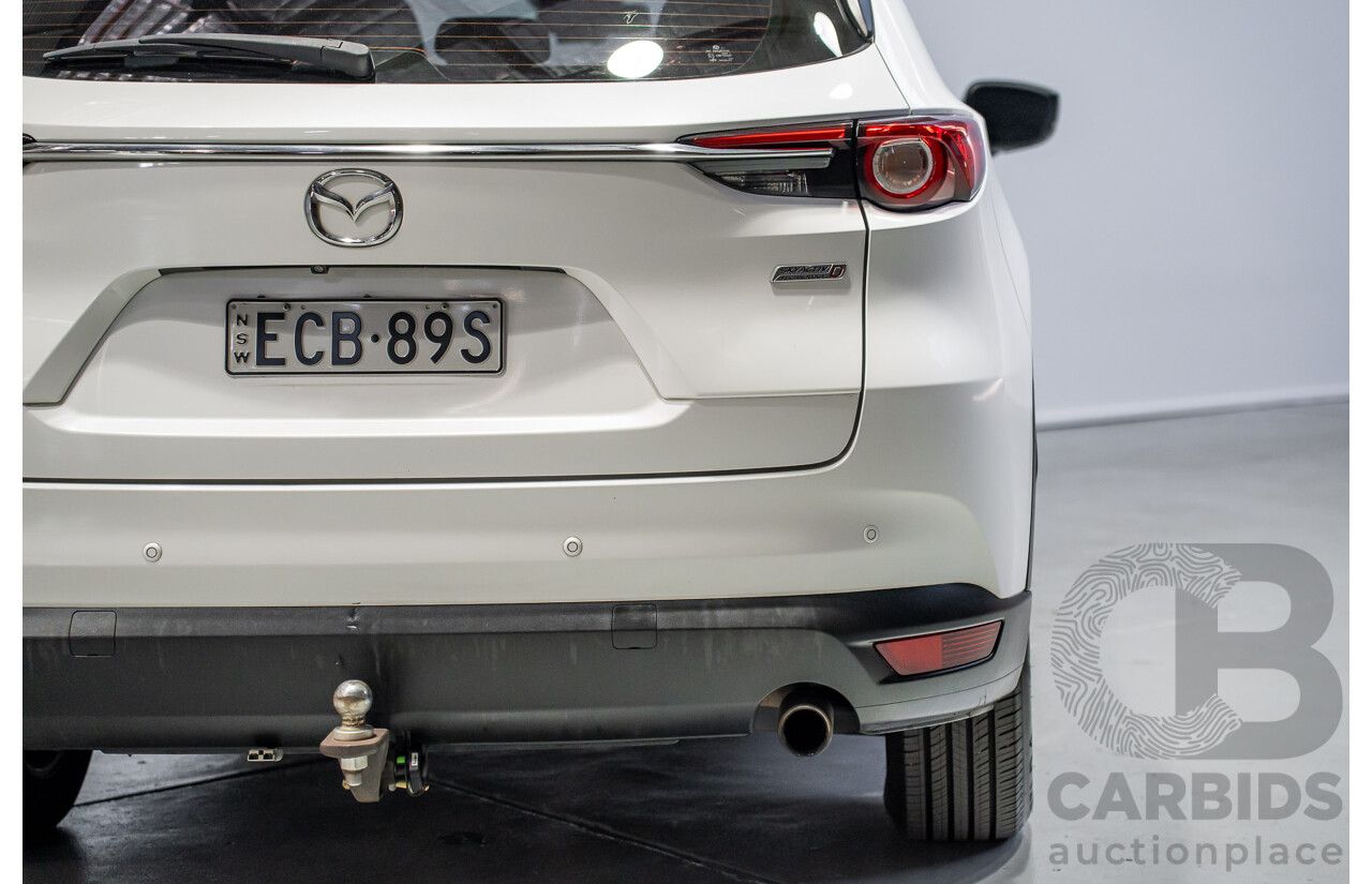 07/2019 Mazda Cx-8 Sport (AWD) KG B 4d Wagon White Turbo Diesel 2.2L