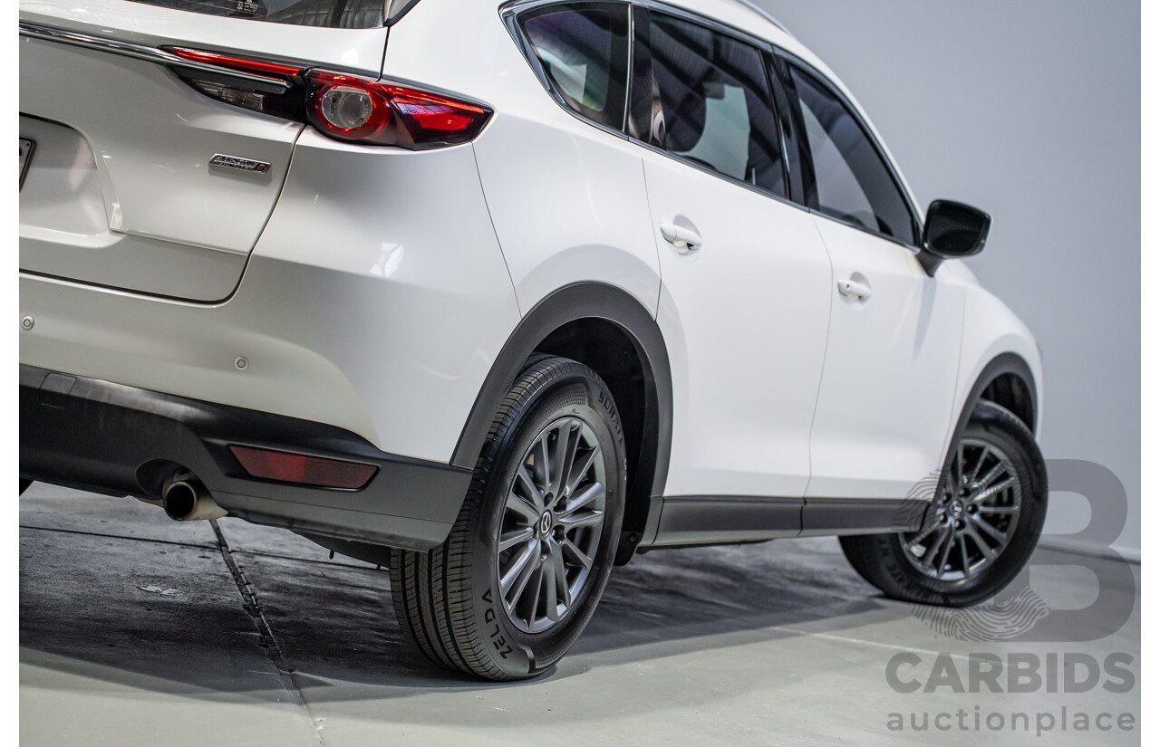07/2019 Mazda Cx-8 Sport (AWD) KG B 4d Wagon White Turbo Diesel 2.2L