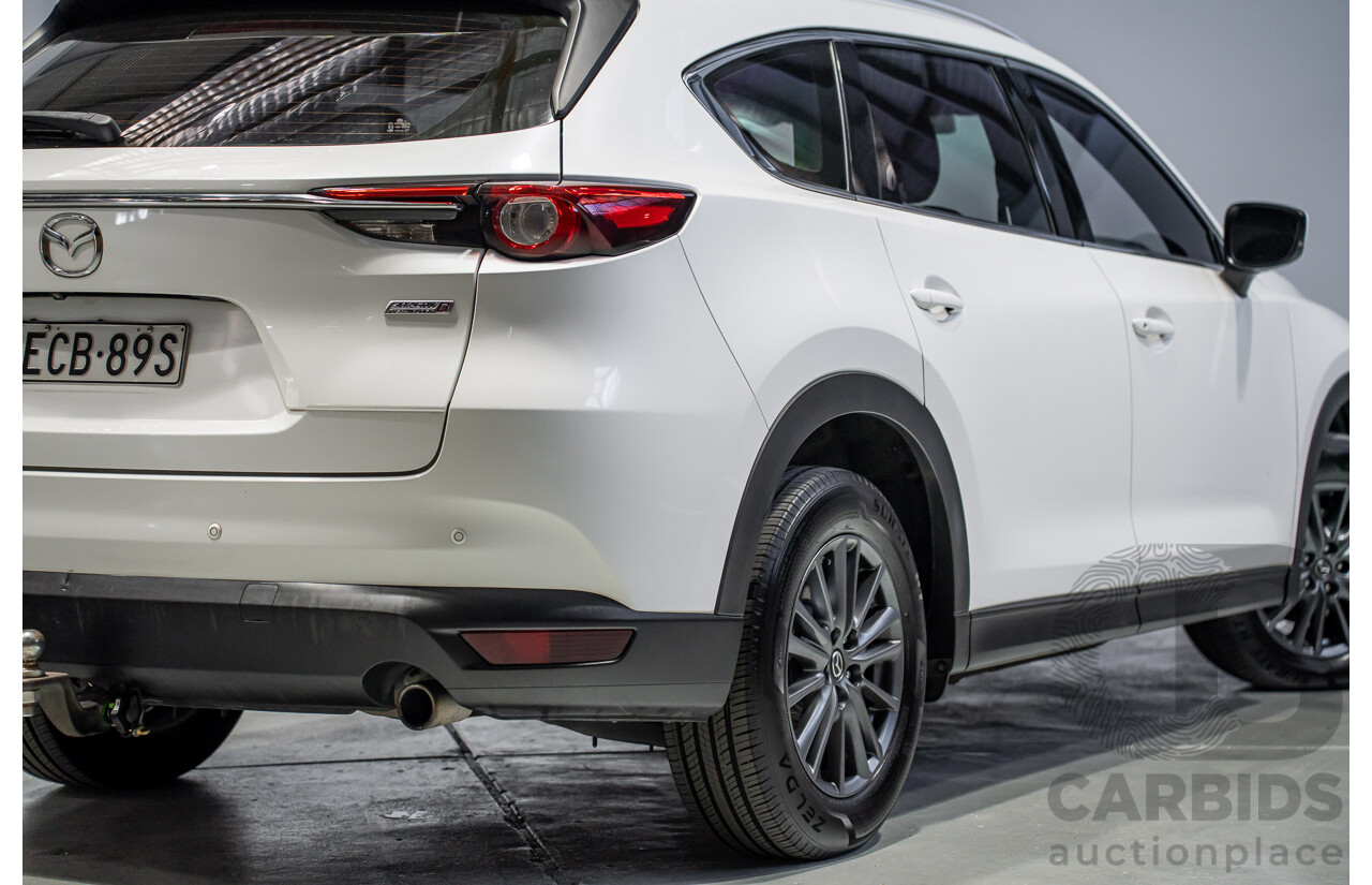 07/2019 Mazda Cx-8 Sport (AWD) KG B 4d Wagon White Turbo Diesel 2.2L