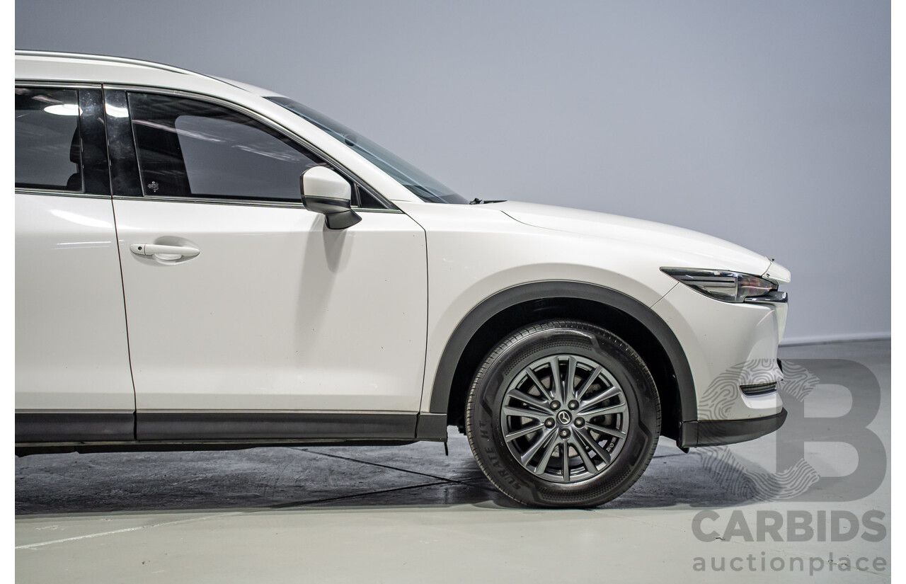 07/2019 Mazda Cx-8 Sport (AWD) KG B 4d Wagon White Turbo Diesel 2.2L