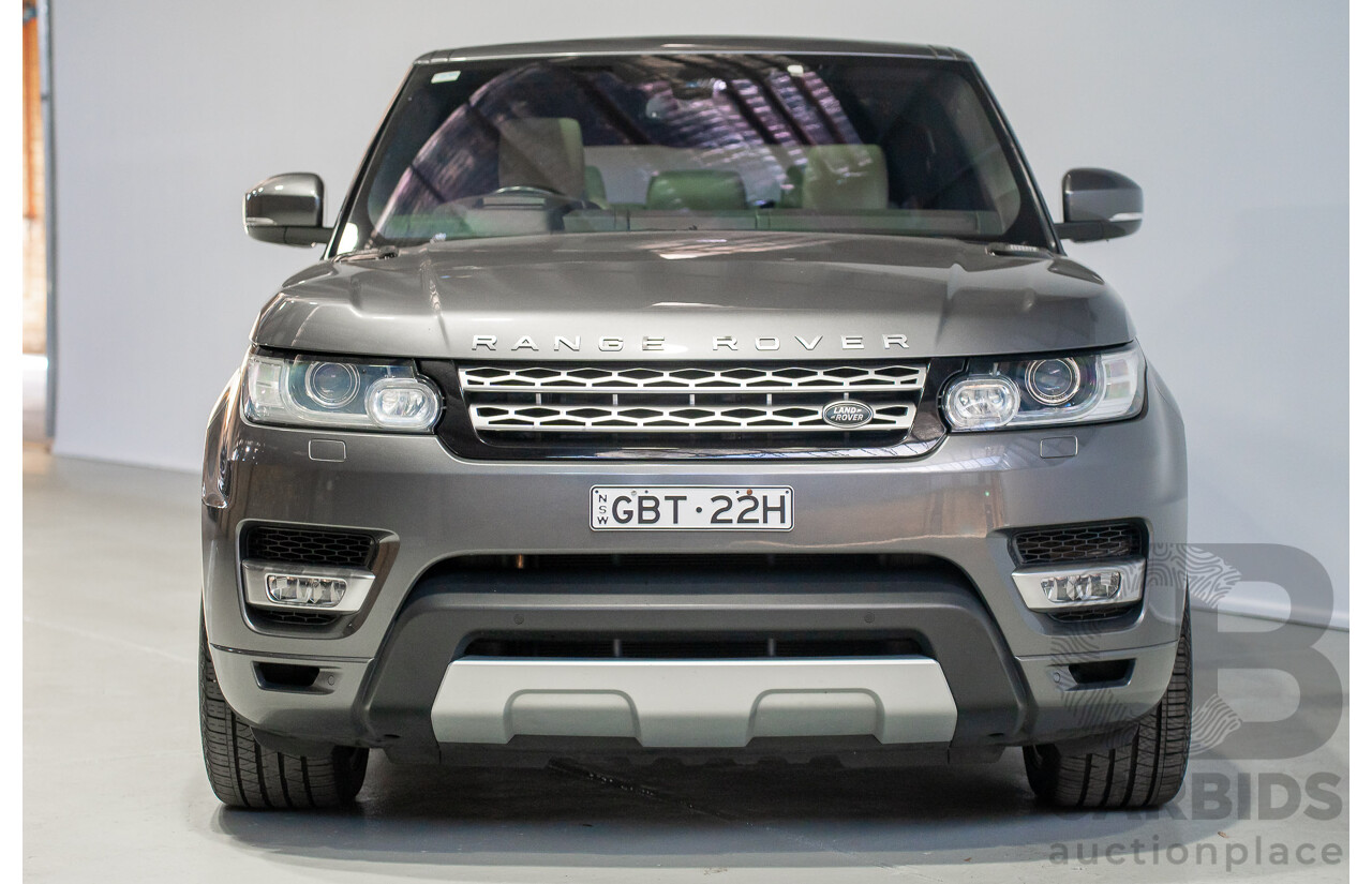06/2016 Land Rover Range Rover Sport SDV6 HSE (AWD) L494 MY20 4d Wagon Corris Grey Metallic Turbo Diesel 3.0L