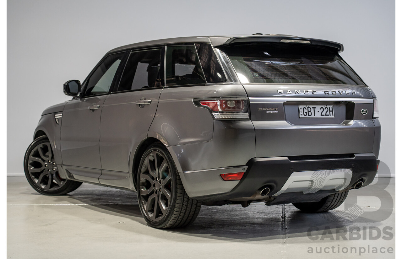 06/2016 Land Rover Range Rover Sport SDV6 HSE (AWD) L494 MY20 4d Wagon Corris Grey Metallic Turbo Diesel 3.0L