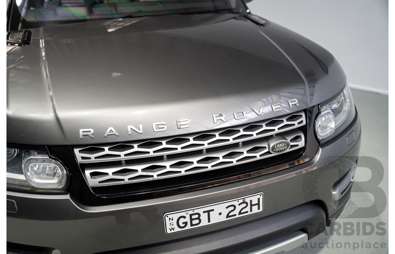 06/2016 Land Rover Range Rover Sport SDV6 HSE (AWD) L494 MY20 4d Wagon Corris Grey Metallic Turbo Diesel 3.0L